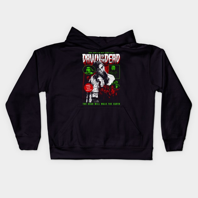 Dawn of the Dead Kids Hoodie by nickbaileydesigns